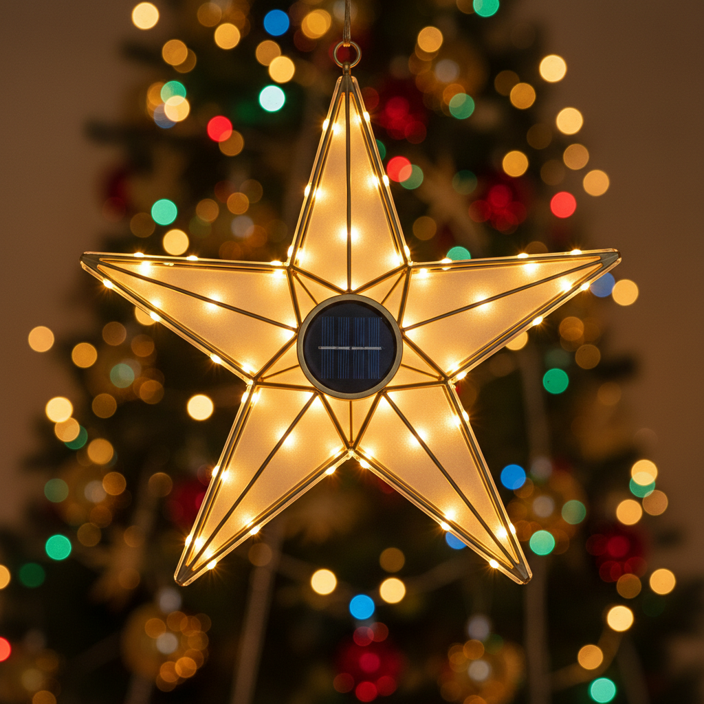 estrella de navidad solar lumin stars